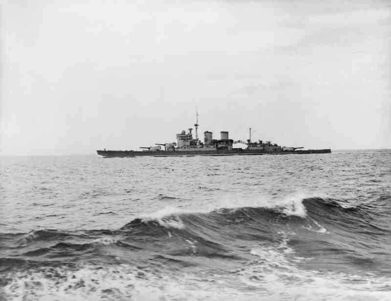 The other side of the Sicilian Narrows, Force H under V/Adm Sir James Somerville including HMS Renown HMS Ark Royal & HMS Sheffield, met up with HMS Malaya, her destroyer escorts HMS Hasty, Hereward & Hero & the two merchant ships they were escorting, at 0940 off Galita Island.
