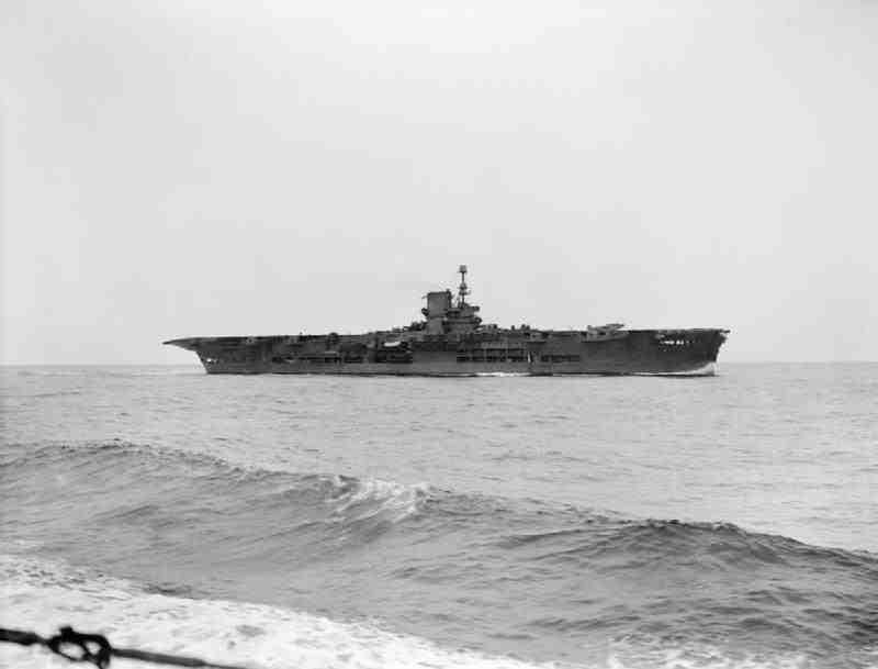 The other side of the Sicilian Narrows, Force H under V/Adm Sir James Somerville including HMS Renown HMS Ark Royal & HMS Sheffield, met up with HMS Malaya, her destroyer escorts HMS Hasty, Hereward & Hero & the two merchant ships they were escorting, at 0940 off Galita Island.