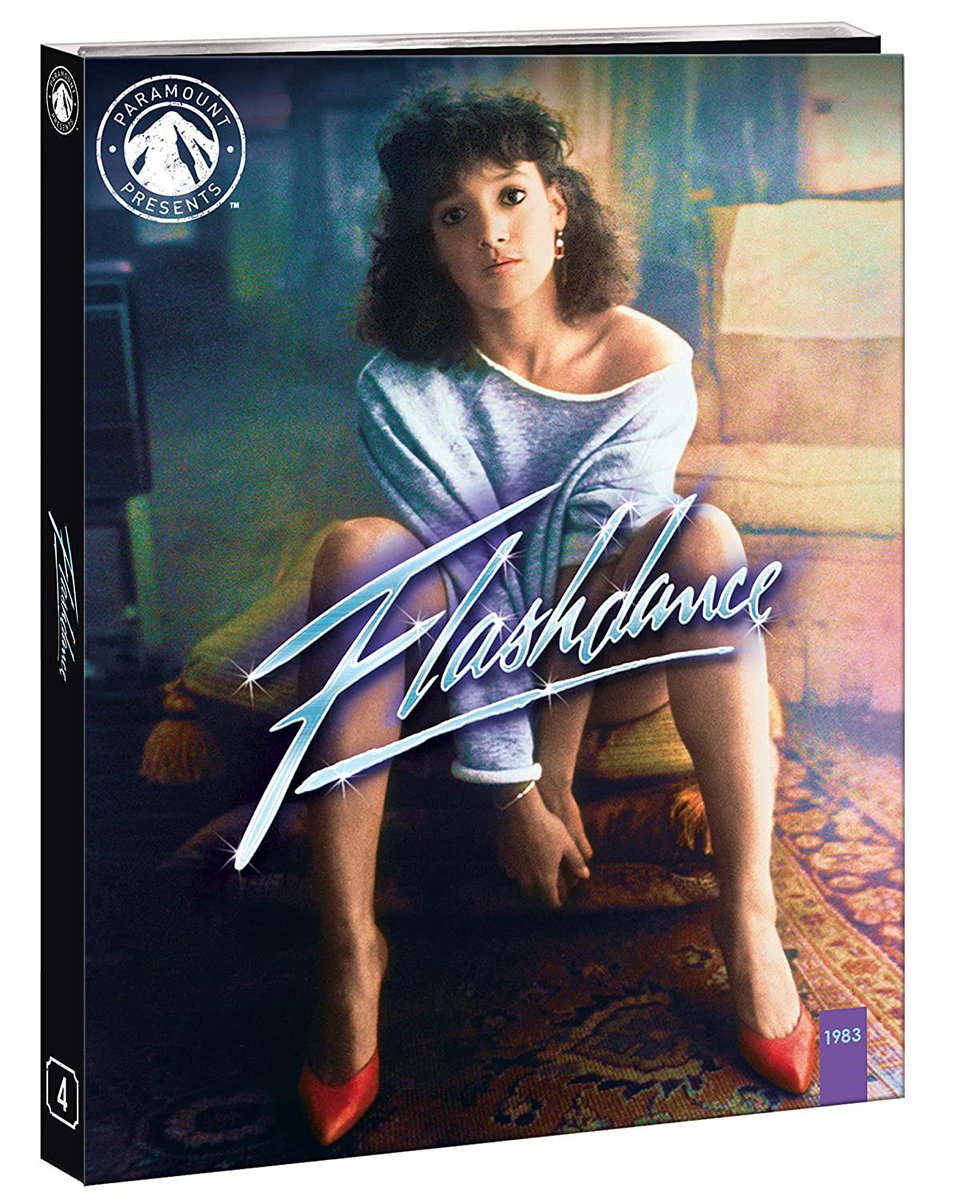 FLASHDANCE. When Paramount Presents announced these I honestly thought they would be old masters dumped on a disc. Nope. This flick has been a favorite of mine and is one of the films that inspired me to be a dancer. Looks great but the sound/music are incredible.