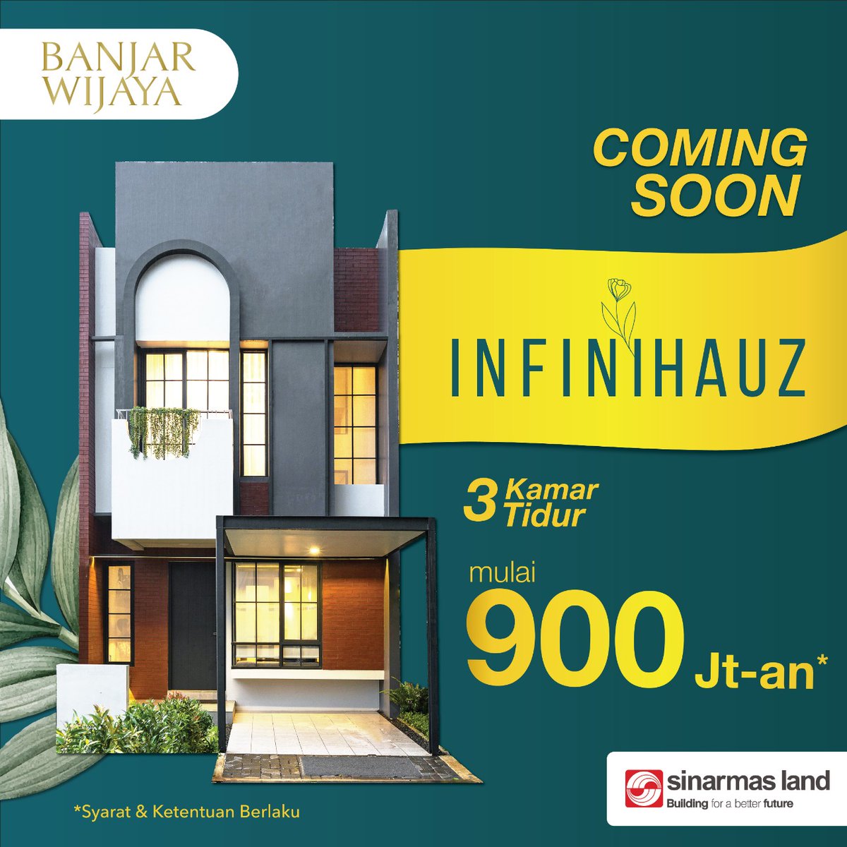 BsdCity_'s tweet photo. Cluster terbaru di Banjar Wijaya dengan 2 + 1 KT dan 2 KM yang mengusung konsep Indrustrial Home Design. Lokasi sangat strategis, akses mudah dan memiliki beberapa fasilitas penunjang.
For more information :
Marketing Office : 021 - 554 1906
Whatsapp chat : 0821 1244 0506 https://t.co/2GxC1Yp6To