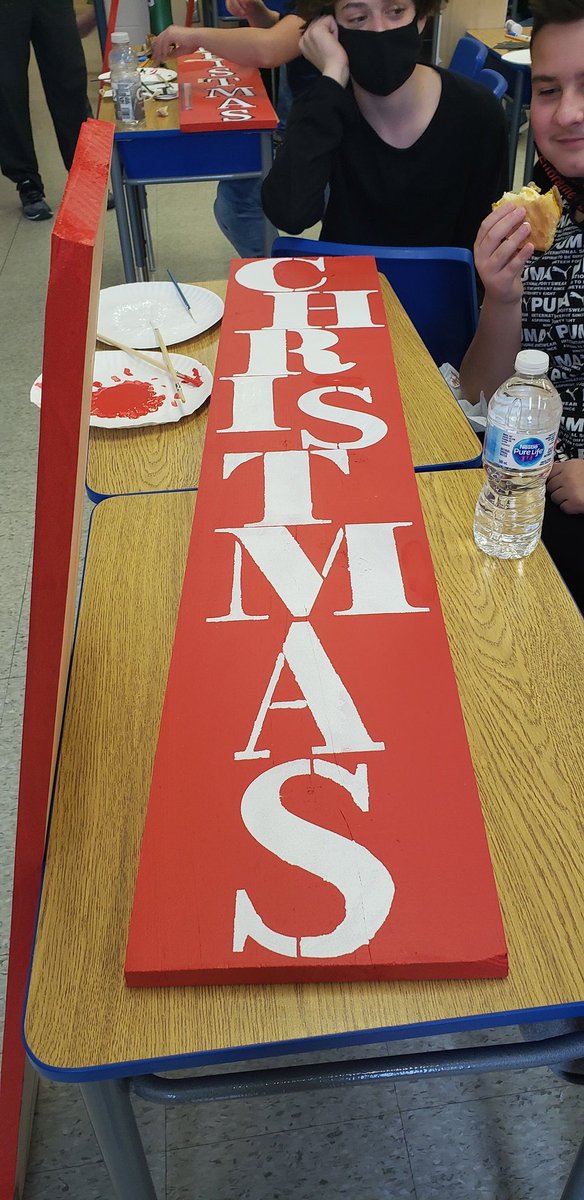 Grade 8 art that will get you in the spirit......