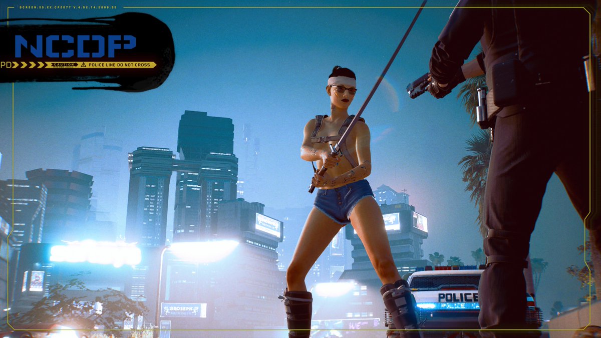 domigraph's tweet image. #PS5Share, #Cyberpunk2077 La légende du katana ancestral