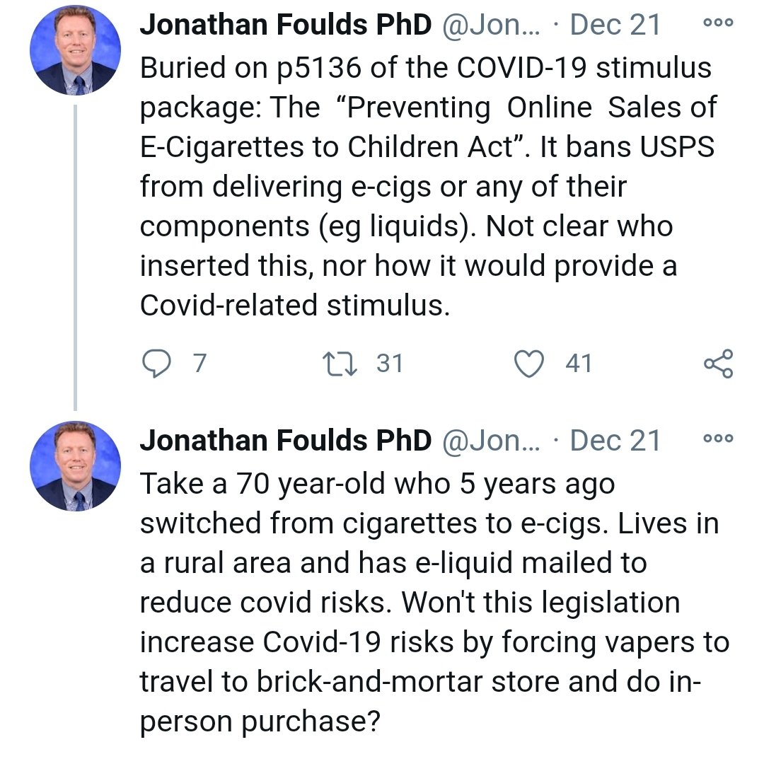 HyonMods's tweet photo. @realDonaldTrump Mr President this will put the final nail in my coffin. What does the shipping of vape products have to do with the covid-19 package? I do business responsibly. This is an attack on my constitutional right to earn a living for my kids &amp; grandkids. Please help us. https://t.co/2m8B0IP5TQ