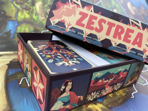 MagicraftGroup's tweet photo. Enjoy the beautiful illustration of Zestrea game 😍
Check the details of the components. Everything looks so GREAT!👍
Please feel free to email-> project@magicraft.cn for an inquiry
#bggcommunity #boardgame #gameboard #manufacturing #cardgame #Zestrea https://t.co/qXNOUfUMv3