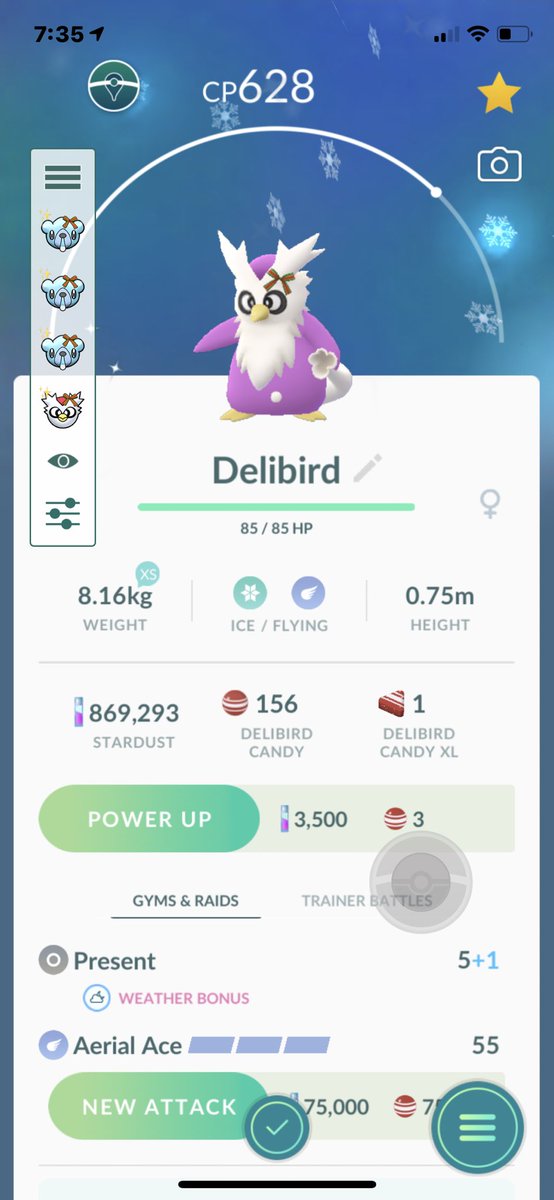 DOCmewtwo's tweet photo. And another one ☝️ #deliberd  #PoGO #PokemonGO woo hoo !!!! https://t.co/N4jmoBWMjv