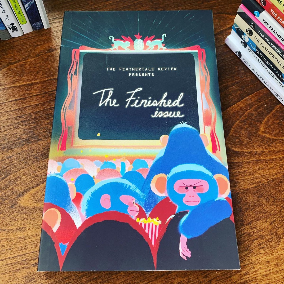 feathertale's tweet photo. “The Finished Issue”
This issue’s story begins in ‘06 when our editor came up with our initial submission guidelines &amp; decreed the max story length we‘d ever consider would be 2,500 words. Over the years only a fraction of those submitting would ever respect the posted guidelines https://t.co/GfYKYVbtqh