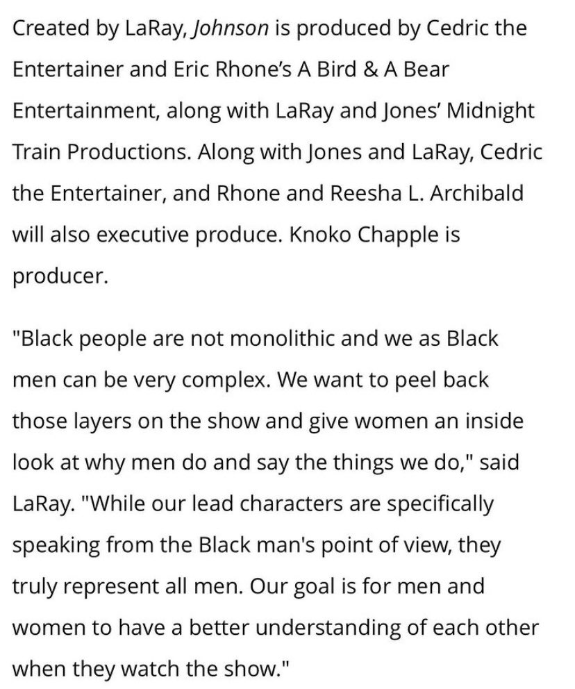 DerrexBrady's tweet photo. And so it begins! To be on this journey with My Brothers @dejilaray @thomasqjones @philipsmithey amazing! Big THX to @cedtheentertainer #EricRhone @reeshala #ABirdAndABear To @midnight.train.productions @thomasqjones @dejilaray @kingkoke_insta Let’s GO! Thanks @bouncetv #Johnson https://t.co/dxkuXg0rLW