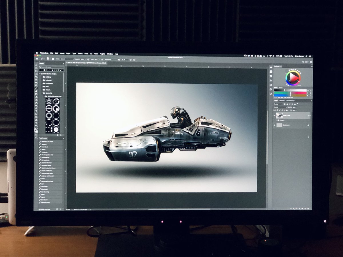 briansuman's tweet image. The new @BenQAmerica 32” monitor is bringing my creations to life. Now, I feel like I have a big enough canvas to paint on. 

#imaginecapturecreate