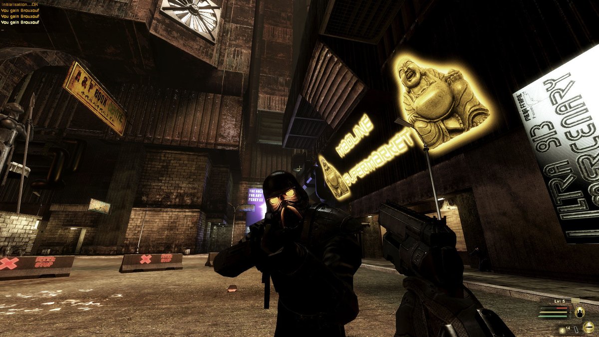 EYE: DIVINE CYBERMANCYDo you like janky source engine mods that are really ambitious? Then you'd love this one, it originally was a source engine mod that got a full game release and has some really satisfying gunplay, lots of variety, very in depth lore, like 32 person co op.