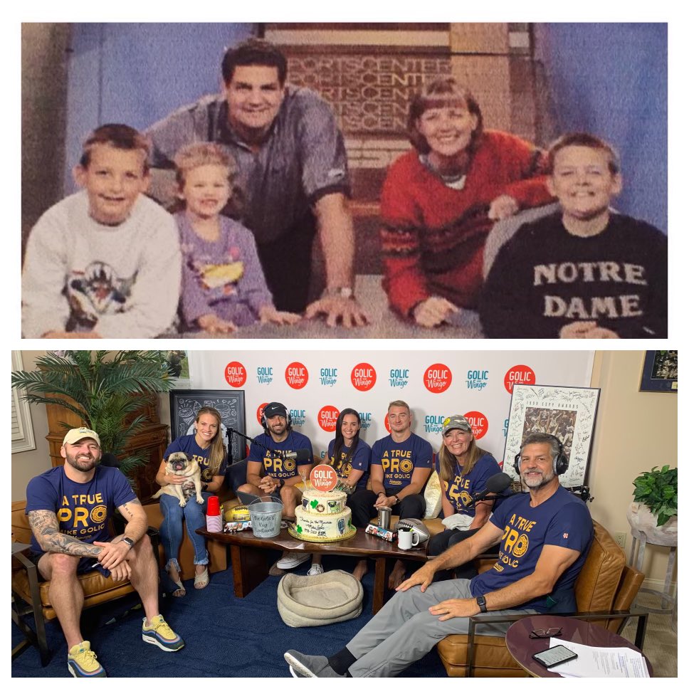 Mike Golic on Twitter: “and sharing my family with all of You!!! To