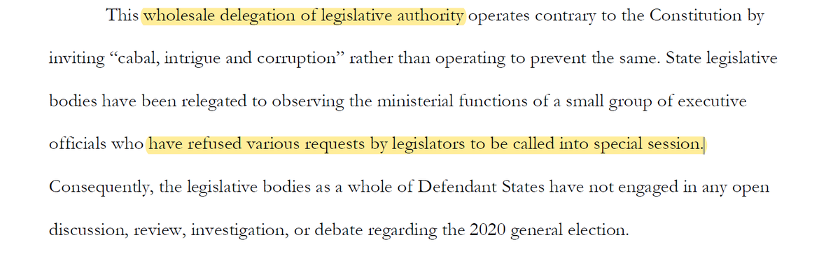 "This wholesale delegation of legislative authority" that is known as "passing laws setting the manner of appointing electors," see generally eg the Constitution.