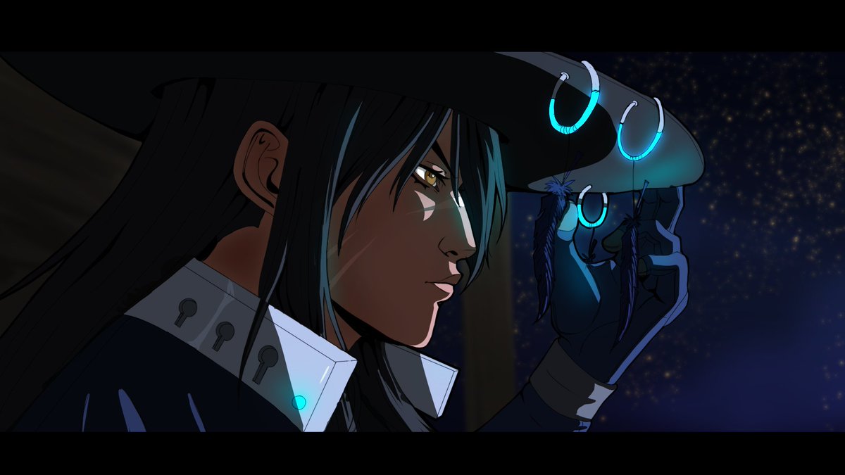 Good evening, Hunters! 

Meet Switchblade, a woman with wit as sharp as her knives. She is a skilled fighter and has the ability to heal and regenerate her body. 🔪

Real Name: Elise Thanh
Age: 27
Pronouns: She/her

#webcomic #OriginalContentArtist #LGBTQ