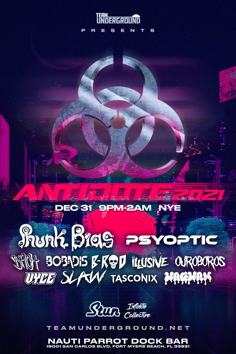 FLORIDA
Do it proper on NYE...
Teamunderground.net