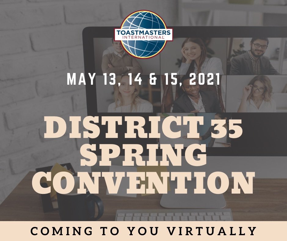 Save the date! #district35tm