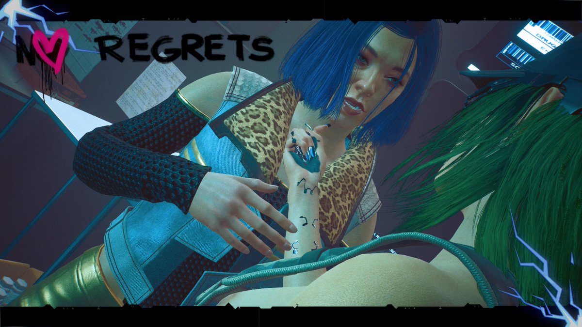 domigraph's tweet image. #PS5Share, #Cyberpunk2077 #noregrets pour cette superbe charcudoc