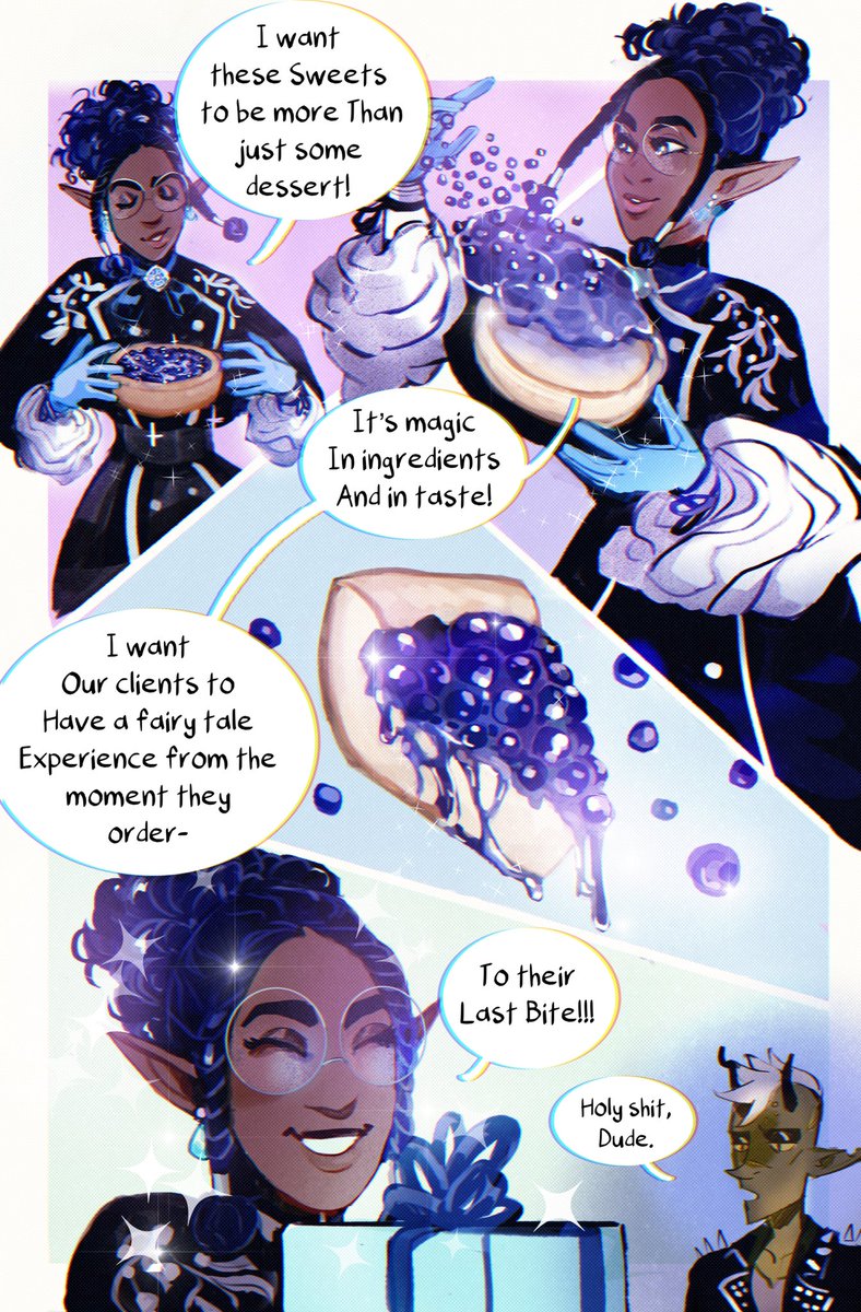 Merry and bo going out on a delivery together (part 1)
Bo is very passionate about his sweets