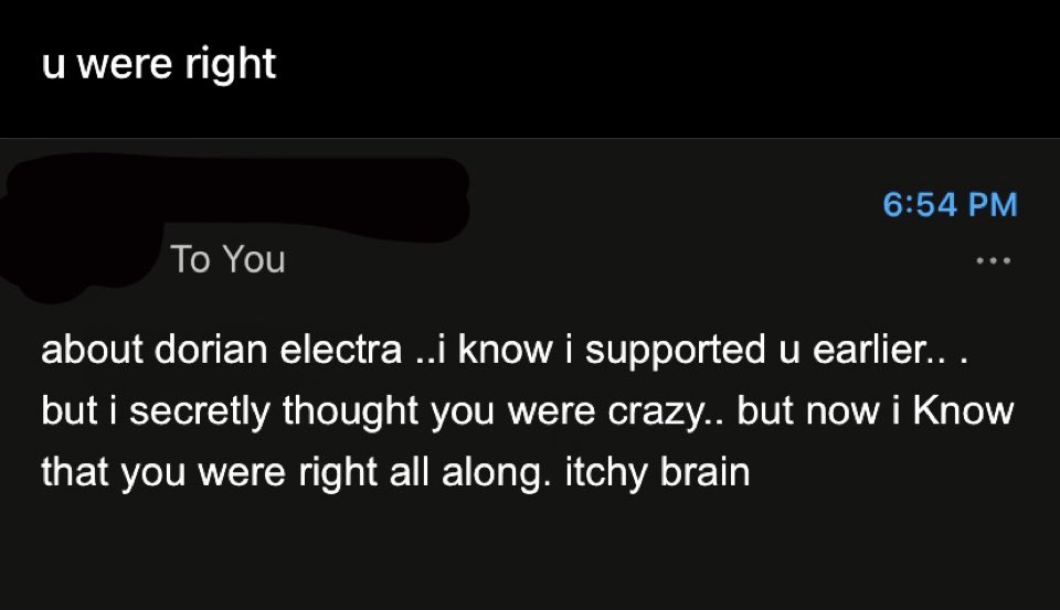 edgyhope's tweet photo. @DORIANELECTRA your influence #randomemail https://t.co/m9cbzJO9qX
