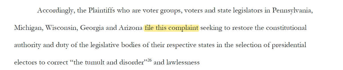 FFS - 14 pages in any were still on "here's why we're filing this complaint" instead of bringing up the things that the court actually cares about?