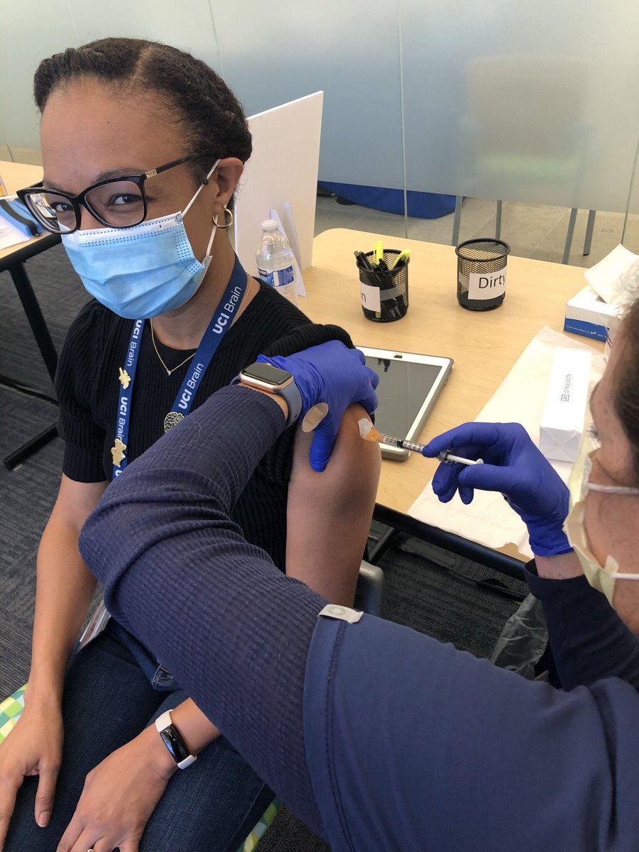 My reflections on receiving the  #covidvaccine today: 1/