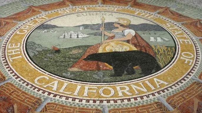 jahraelbey13's tweet photo. @da13thsun 1849 Seal same year as 1849 California Constitution https://t.co/LEX70q1mhU