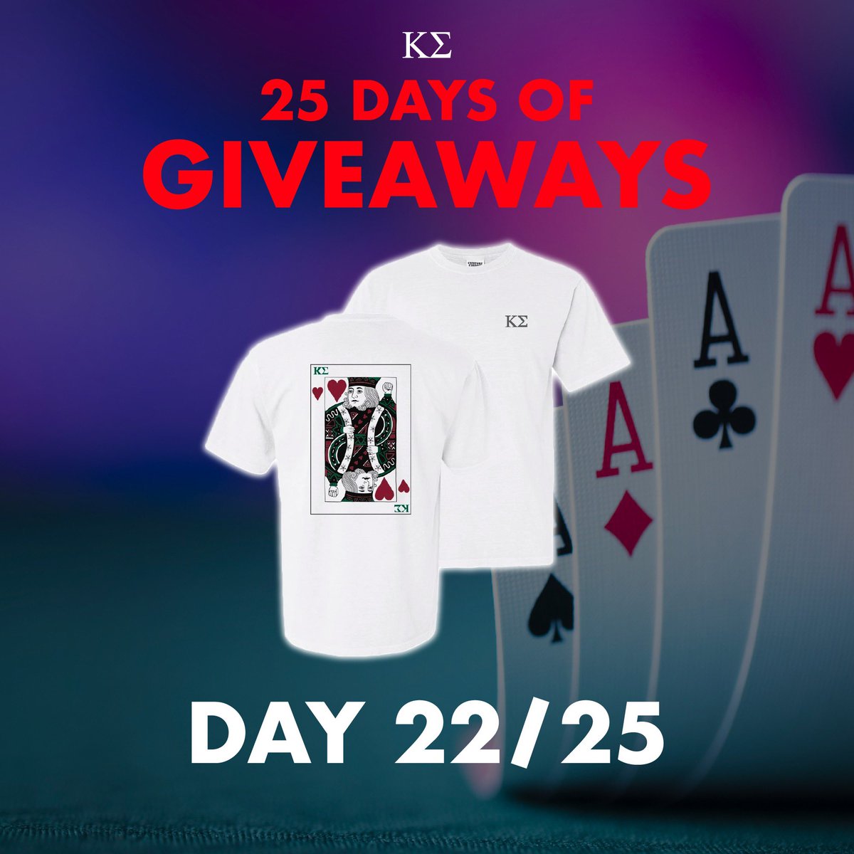 Look closely. How to win: 

1. Follow us and like this tweet
2. RT this
3. Find us on Instagram and Facebook for 3x the chance to win

KappaSigmaStore.com #ONE #25DaysKSgiveaways Winner announced in 24 hours. #ΚingofhΣarts