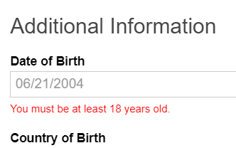 Mouvenchy On Twitter Roblox You Can T Do This To Us You Literally Said We Have To Be 13 Yo To Devex And Now You Re Saying That We Have To Be 18 This - how to change your roblox birthdate when you're under 13