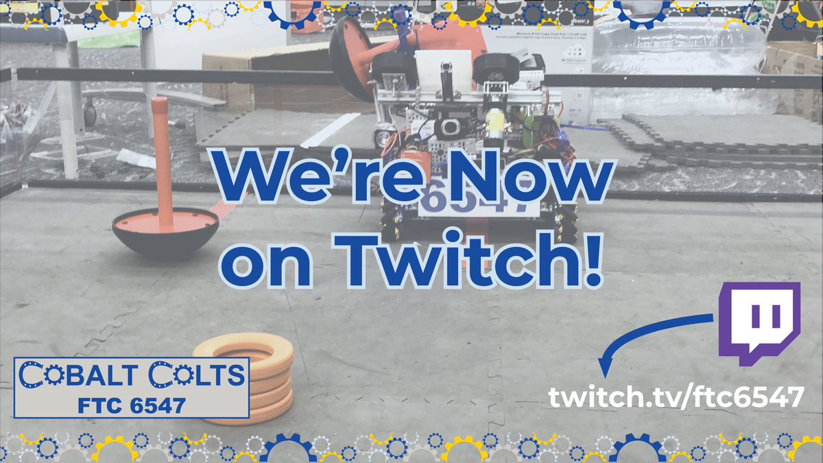 Follow us on Twitch! We will be doing live streams of our future remote competitions. We’ll answer questions about our robot and team, show you around our space and interview team members! 

twitch.tv/ftc6547

<a href="/FTCMO/">FIRST Tech Challenge - MO/KS</a> #ftc #firsttechchallenge #promote #inspire #ultimategoal