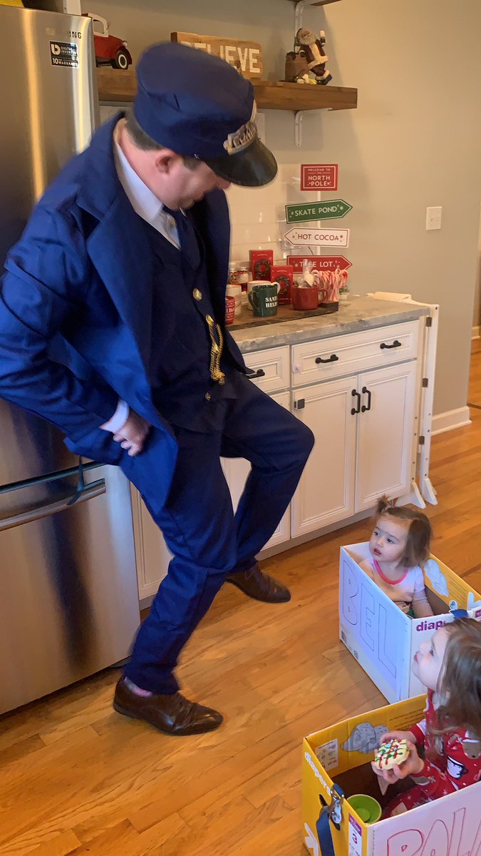 JonByars's tweet photo. We hope that each of you hears the ringing of bells when you listen this Holiday Season as well!! We hope you enjoy riding along on our little adventure!

#reaganandchandlersadventures #polarexpress #nextstopnorthpole #believe @somegoodnews https://t.co/ypkoJLAOIk