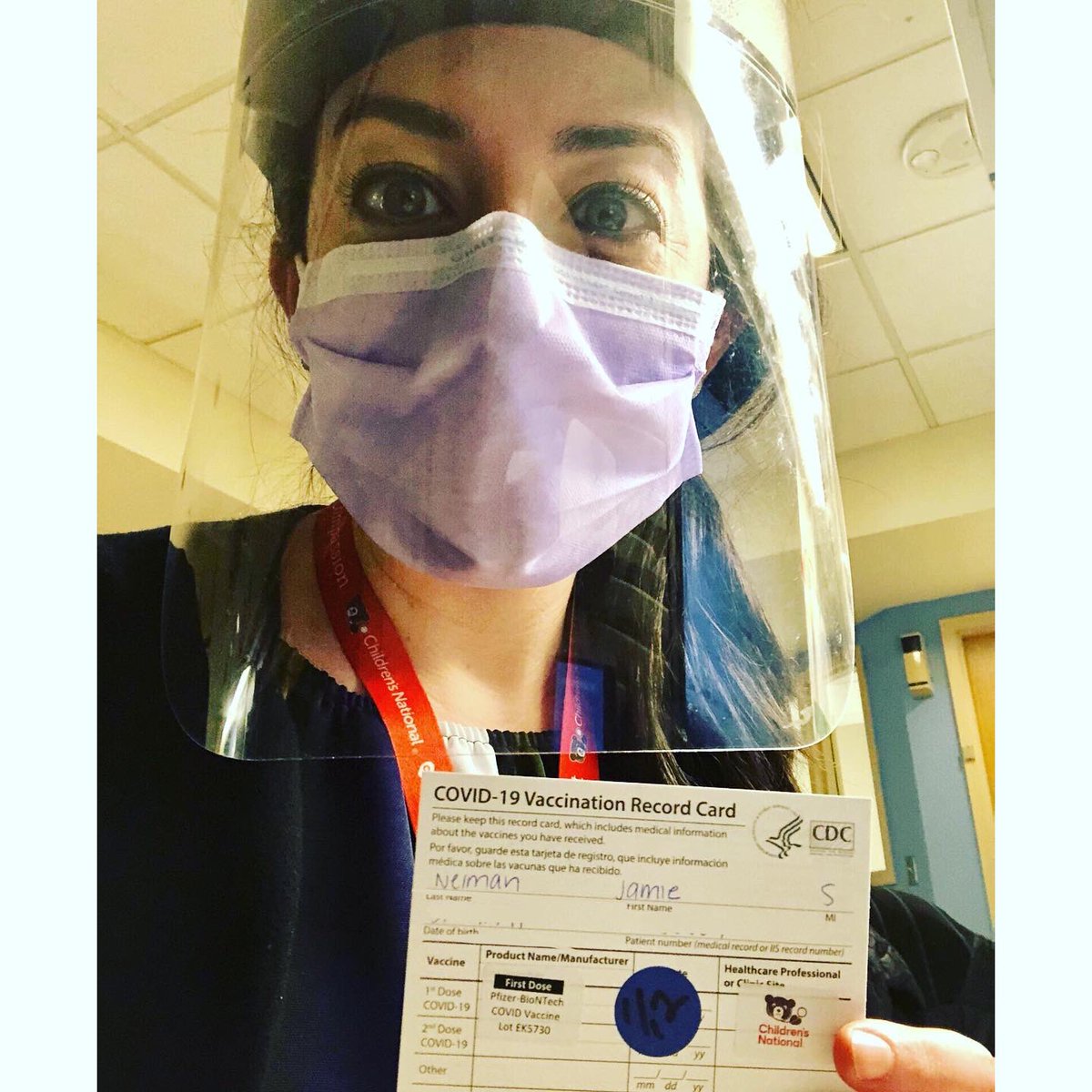 Jamie Neiman Luehring, PhD (@jamieneimanphd) on Twitter photo Breaking my Twitter hiatus to say #IGotTheShot and today, I am full of hope. Grateful to the researchers and trial participants who made this possible. #TrustScience #ThisIsOurShot Thank you <a href="/ChildrensNatl/">Children's National Hospital 🏥</a> for protecting mental health providers and our patients #ThisIsPedsPsych Breaking my Twitter hiatus to say #IGotTheShot and today, I am full of hope. Grateful to the researchers and trial participants who made this possible. #TrustScience #ThisIsOurShot Thank you <a href="/ChildrensNatl/">Children's National Hospital 🏥</a> for protecting mental health providers and our patients #ThisIsPedsPsych