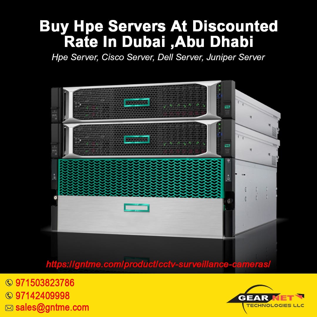 GearnetTech's tweet image. Buy Servers ,Switches In Best Brands At Discounted Rate In UAE

Contact:-  +971 4 2409 998
 WhatsApp:- +971503841786

For more Information click on below link👇🏻
gntme.com
gntme.com/hpe-servers/

#GearNetTechnologies #Dubai #UAE