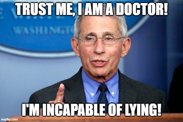 pantyanimal's tweet photo. @nypost Well, who wouldn't trust Dr F &amp; he was Jesuit schooled too.  Funnily enough he has working relationships with Dr Gates &amp; George, that's probably just a coincidence though. https://t.co/YzTujHPNe3