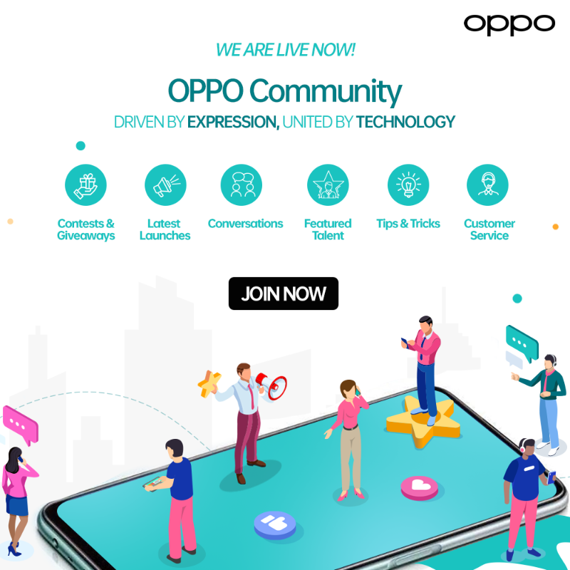 creative_vrl's tweet photo. The wait is FINALLY over!
A platform to bond, express, innovate & learn- The OPPO Community is here, and there’s no place we’d rather be!
So, what’s the wait? Join in to be #OPPOHumans today, and make your experience rewarding every step of the way. ♥️
#OPPOCommunity #OPPOverse https://t.co/OPxvSyxZ7H