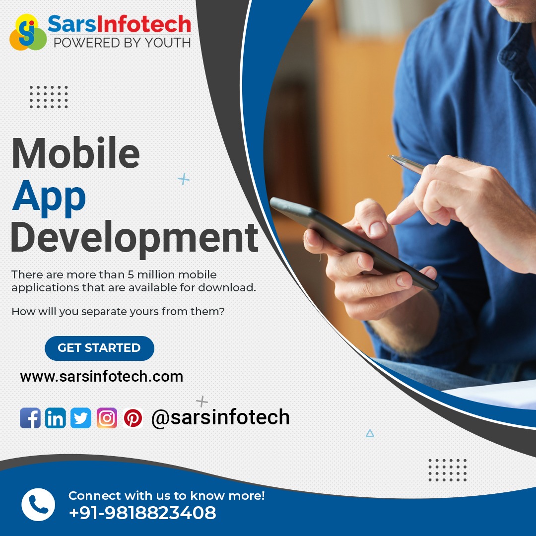 SarsInfotech's tweet photo. Making your mobile application different from other is one basic and vital necessity. Have you ever thought of a way to get an application that makes you stand out?

#developer #appdesign #appdeveloper #appdevelopment #software #worldcode #coding #application #programmerworld https://t.co/sNT60WJRt5