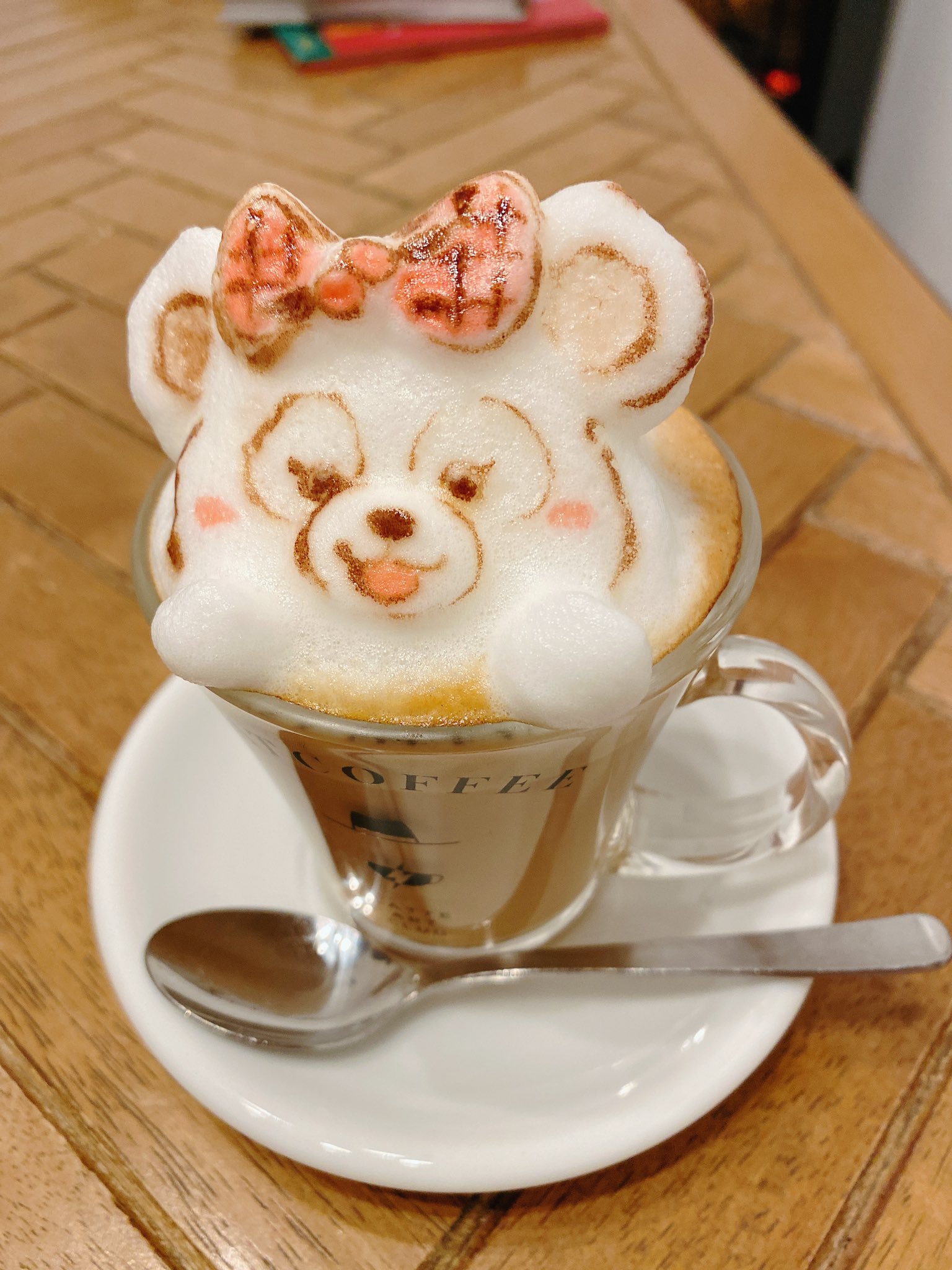 Marino Hatcoffee19 念願の オーダーラテアートのお店です ランチも美味しくて素敵なお店だったので来月も行く 浅草 蔵前 3dラテアート ディズニーラテアート T Co Hxq5slbdz2 Twitter