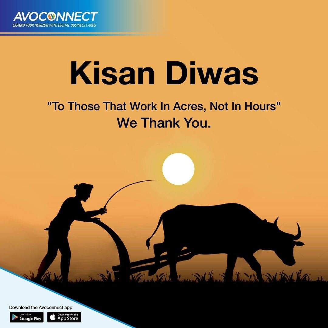 avoconnectapp's tweet image. In winter's chill or summer's heat, a farmer works so the world can eat.
#kisan #KisanDivas #kisandiwas2020
