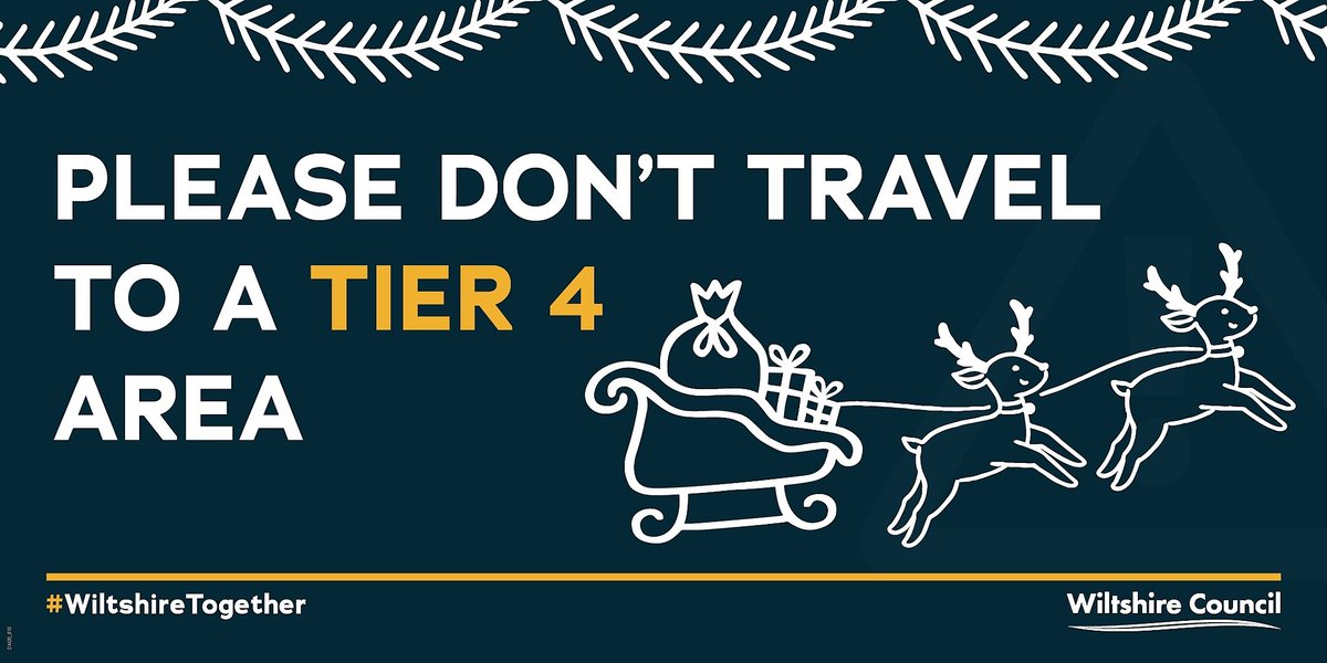 Remember, you can now only meet with your Christmas bubble on Christmas Day. You cannot meet with someone from a Tier 4 area and you should not travel to a lower tier area.

Full details on this

👇🏼 

 orlo.uk/55gHO