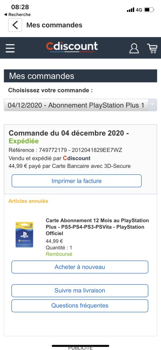 BngYamine's tweet photo. @Cdiscount Bonjour ci joint la commande https://t.co/9WeV8aKgnY