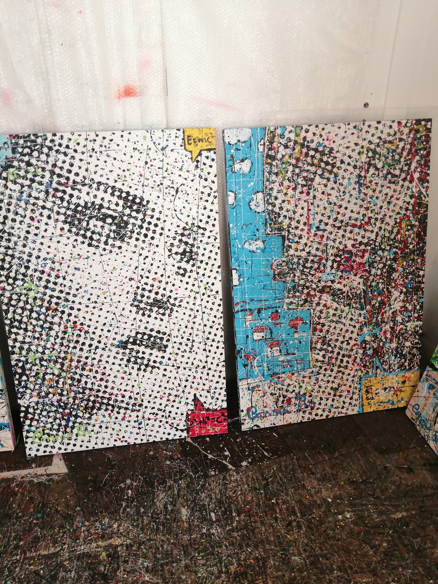 conradbo's tweet photo. The Antisingularity Theory in the Superblur Art Movement by Conrad Bo Superblur #conradbo #maximumpointillism #antipointillism #superblurpointillism #semipolntillism #mediumpointillism #superblurart #superstrokeart #pollockfication #calculatedchaos #calculatedchaosart https://t.co/pQ6nAFbAlM