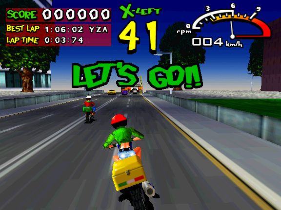 NostalgicoRetro's tweet image. Radical Bikers (Gaelco - 1998). Uno de los juegos más locos y divertidos (junto a Crazy Taxi) de los últimos años de las recreativas.