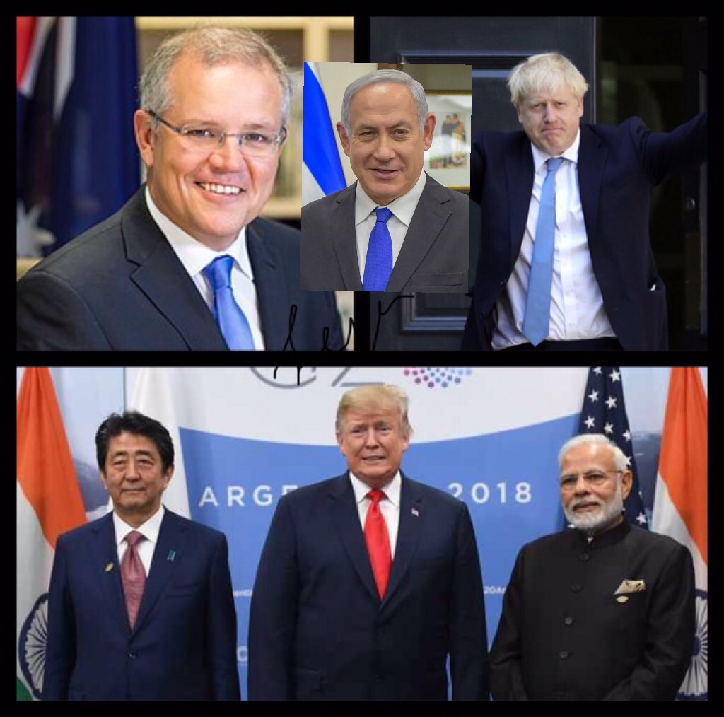 TRUMP “lost” elections, NETANYAHU’s govt “collapsed” last night, not difficult to guess who they r coming after next?  #FarmersProtest ws created to target MODI ji. In Japan,  #Abe hs already bn “discharged”. They will target  #UK &  #Australia next.   @WarHorizon patience testing!!!