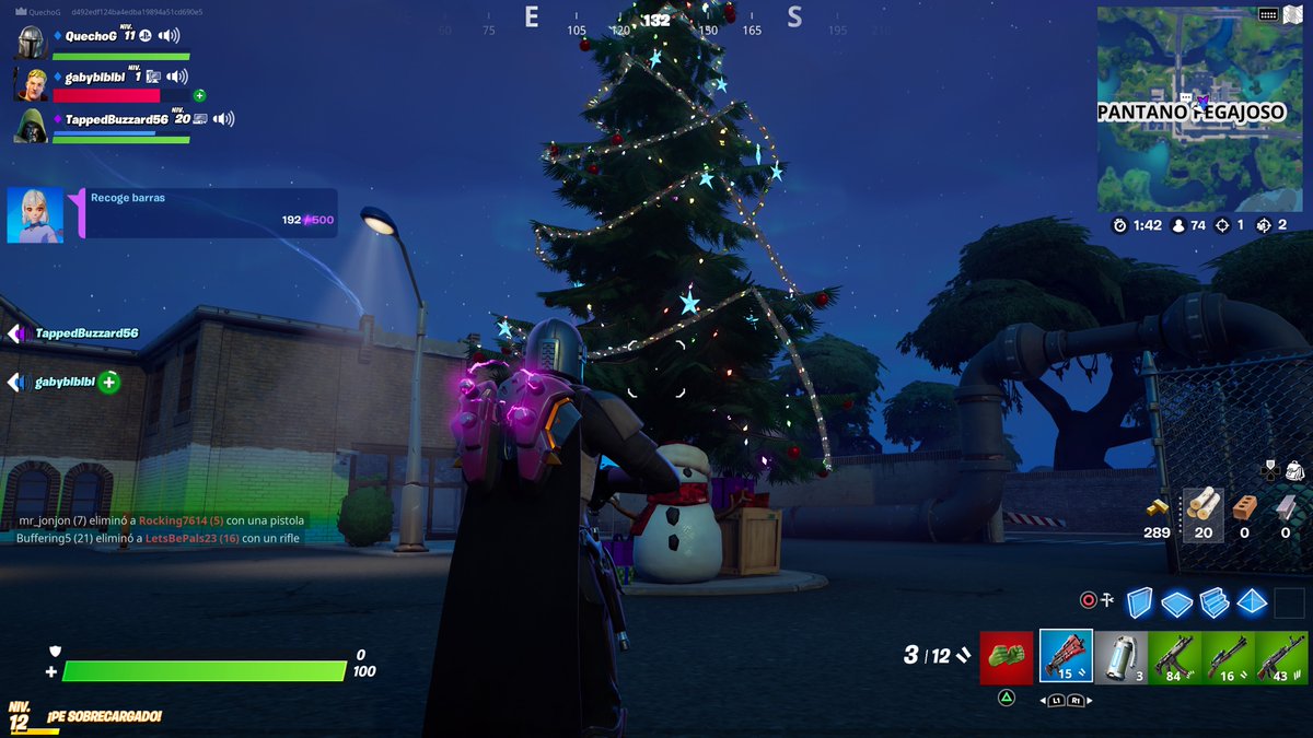 QuechoMaster's tweet image. #PS5Share, #Fortnite Se ve muy bien en PS5! Noche con amigos