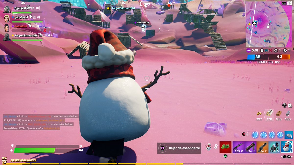 QuechoMaster's tweet image. #PS5Share, #Fortnite Se ve muy bien en PS5! Noche con amigos