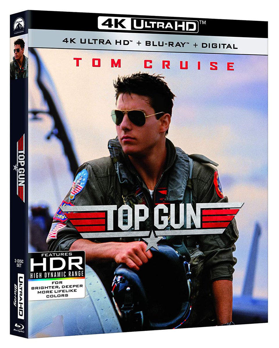 TOP GUN. I’m not a big fan of this movie but this 4K UHD presentation is one of the better releases out of everything. Just an incredible piece of work.