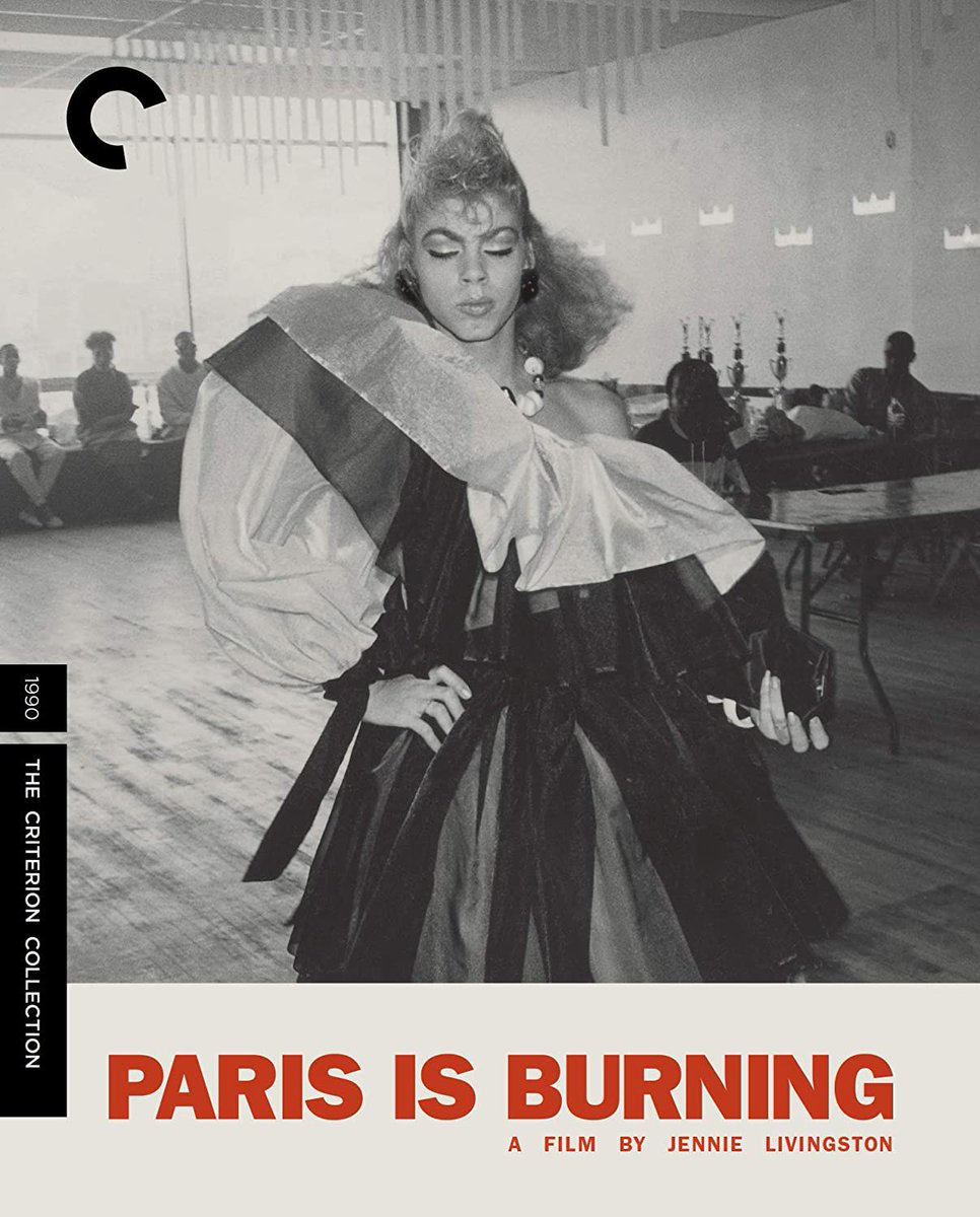 PARIS BURNING. Really loved that Criterion gave this movie some love and did a wonderful restoration on the film. A wonderful doc on the African American and Latin drag scene in the 80s in NY.