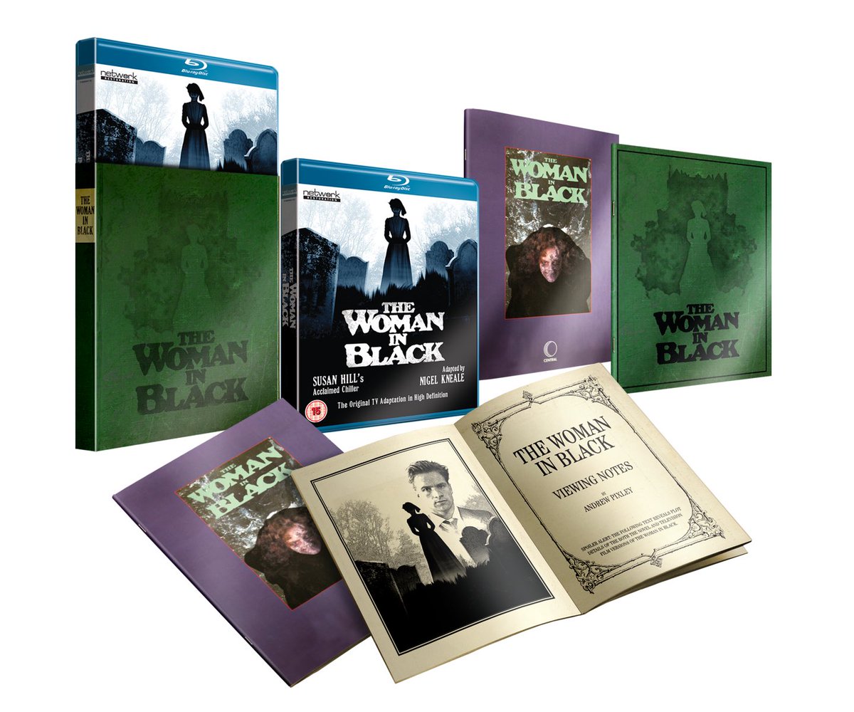 THE WOMAN IN BLACK. Great packaging and a GREAT transfer to are mediocre film but what a wonderful presentation.