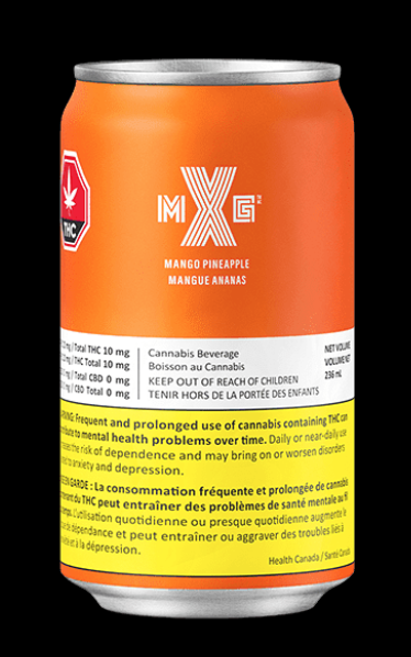 The XMG  #Mango  #Pineapple can actually looks like this. I mentioned this in a previous post (somewhere?) but I do appreciate how  @trussbeverages goes to the trouble of showing the actual product (due to  #HealthCanada restrictions) at the bottom of their website.