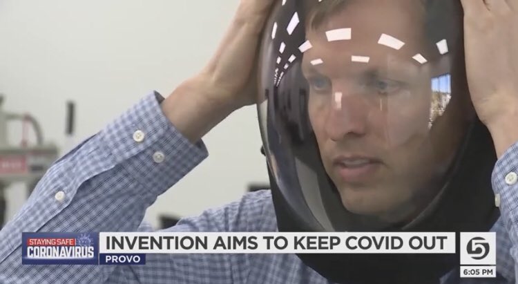 Utah Company Creates Filtered, Cooled 'Microclimate' Mask youtu.be/wYHPhS31bzs via <a href="/YouTube/">YouTube</a>