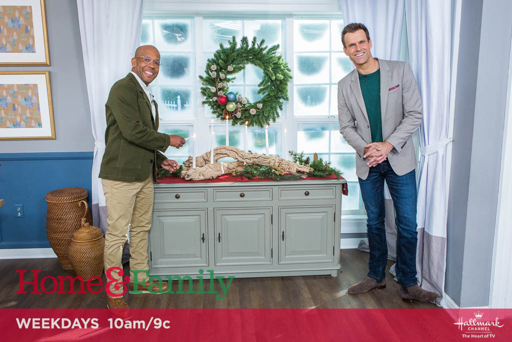.@kennethwingard adds quite the spark to your décor with his DIY yule log candle holder! See how to make this DIY just in time for #Christmas: hallmarkchannel.com/home-and-famil…