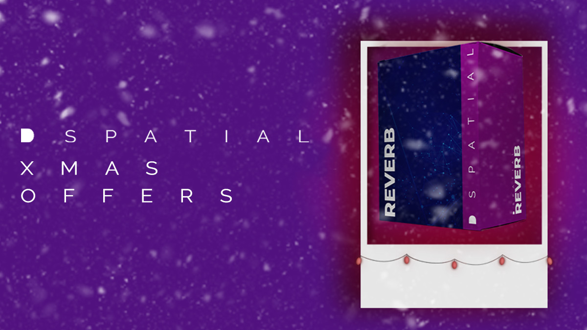 DSpatial's tweet image. DSpatial #Reverbs now come in AAX, AU and VST3 formats and til January 6th 2021 #save up to 50% 😃  when you visit dspatial.com
40% OFF Reverb use code XMASREV 
50% OFF Reverb II use code XMASREVII
20% OFF  X-verb use code XMASXVERB20