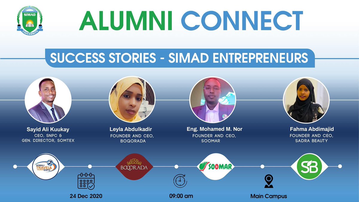 We are organizing Alumni Connect program where we bring distinguished alumni entrepreneurs to share their experience with entrepreneurship-oriented students on campus. Please come &amp; join us.
#SIMADAlumniConnect #SuccessStories #CampusEntrepreneurs